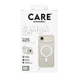 Husa pentru iPhone 17 Air, PanzerGlass® Care Fashionable Case w. White MagSafe, transparenta