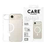 Husa pentru iPhone 17 Air, PanzerGlass® Care Fashionable Case w. White MagSafe, transparenta
