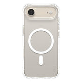 Husa pentru iPhone 17 Air, PanzerGlass® Care Fashionable Case w. White MagSafe, transparenta