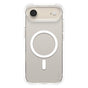 Husa pentru iPhone 17 Air, PanzerGlass® Care Fashionable Case w. White MagSafe, transparenta