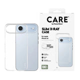 Husa pentru iPhone 17 Air, PanzerGlass® Care Fashionable Case X-Ray Soft Basic, transparenta