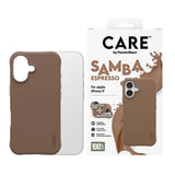 Husa pentru iPhone 17, PanzerGlass® Care Fashionable Case w. MagSafe, maro