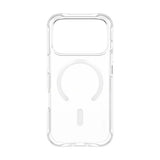Husa pentru iPhone 17 Pro, PanzerGlass® Care Fashionable Case w. White MagSafe, transparenta