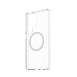 Husa pentru Samsung Galaxy S25 Ultra, PanzerGlass® Care Flagship Urban Combat White Qi Compatible, transparenta