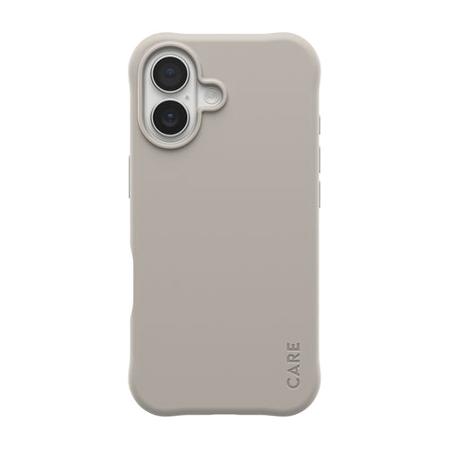 Husa pentru iPhone 17, PanzerGlass® Care Fashionable Case w. MagSafe, bej