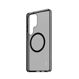 Husa pentru Samsung Galaxy S25 Ultra, PanzerGlass® Care Flagship Urban Combat Black Qi Compatible, fumuriu