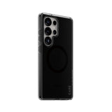 Husa pentru Samsung Galaxy S25 Ultra, PanzerGlass® Care Flagship Urban Combat Black Qi Compatible, fumuriu