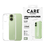 Husa pentru iPhone 17, PanzerGlass® Care Flagship Urban Explorer, transparenta
