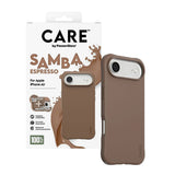 Husa pentru iPhone 17 Air, PanzerGlass® Care Fashionable Case w. MagSafe, maro