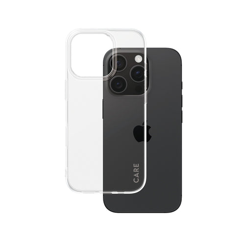 Husa pentru iPhone 16 Pro, PanzerGlass® Care Fashionable Case, transparenta