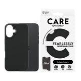 Husa pentru iPhone 16, PanzerGlass® Care Fashionable Case, negru