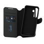Husa pentru Samsung Galaxy S25, PanzerGlass® Care Feature Case Tango Two-in-One Wallet, negru