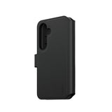 Husa pentru Samsung Galaxy S25, PanzerGlass® Care Feature Case Tango Two-in-One Wallet, negru