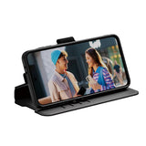 Husa pentru Samsung Galaxy A36 5G, PanzerGlass® Care Feature Kickstand Wallet Case, negru