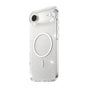 Husa pentru iPhone 17 Air, PanzerGlass® Care Flagship Urban Explorer Star Lit White MagSafe, transparenta