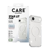 Husa pentru iPhone 17 Air, PanzerGlass® Care Flagship Urban Explorer Star Lit White MagSafe, transparenta