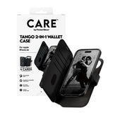 Husa pentru iPhone 17 Air, PanzerGlass® Care Feature MagSafe Case Tango Two-in-One Wallet, negru