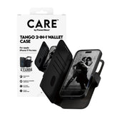 Husa pentru iPhone 17 Pro Max, PanzerGlass® Care Feature MagSafe Case Tango Two-in-One Wallet, negru