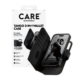 Husa pentru iPhone 17 Pro, PanzerGlass® Care Feature MagSafe Case Tango Two-in-One Wallet, negru