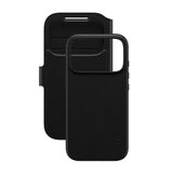 Husa pentru iPhone 17 Pro, PanzerGlass® Care Feature MagSafe Case Tango Two-in-One Wallet, negru