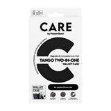 Husa pentru iPhone 16e, PanzerGlass® Care Feature Case Tango Two-in-One Wallet, negru