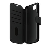 Husa pentru iPhone 16e, PanzerGlass® Care Feature Case Tango Two-in-One Wallet, negru