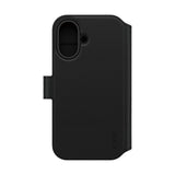 Husa pentru iPhone 16, PanzerGlass® Care Feature MagSafe Case Tango Two-in-One Wallet, negru