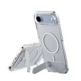 Husa pentru iPhone 17 Air, PanzerGlass® Care Feature Kickstand MagSafe, transparenta