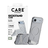Husa pentru iPhone 17 Air, PanzerGlass® Care Feature Kickstand MagSafe, transparenta