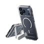 Husa pentru iPhone 17 Pro Max, PanzerGlass® Care Feature Kickstand MagSafe, transparenta