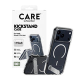 Husa pentru iPhone 17 Pro Max, PanzerGlass® Care Feature Kickstand MagSafe, transparenta