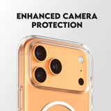Husa pentru iPhone 17 Pro Max, PanzerGlass® Care Feature Kickstand MagSafe, transparenta