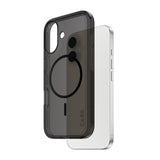 Husa pentru iPhone 17, PanzerGlass® Care Flagship Urban Explorer Black MagSafe, fumuriu