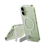 Husa pentru iPhone 17, PanzerGlass® Care Feature Kickstand MagSafe, transparenta