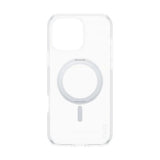 Husa pentru iPhone 16 Pro Max, PanzerGlass® Care Feature Silver Kickstand & MagSafe, transparenta