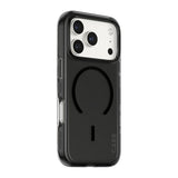Husa pentru iPhone 17 Pro, PanzerGlass® Care Flagship Urban Explorer Black MagSafe, fumuriu