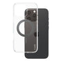 Husa pentru iPhone 16 Pro Max, PanzerGlass® Care Feature Black Kickstand & MagSafe, transparenta