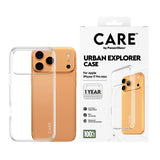 Husa pentru iPhone 17 Pro, PanzerGlass® Care Flagship Urban Explorer, transparenta