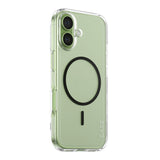 Husa pentru iPhone 17, PanzerGlass® Care Flagship Urban Explorer Black MagSafe, transparenta