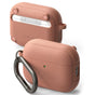 Husa casti pentru AirPods Pro 3, Ringke, Protection Case Onyx Magnetic Non Slip Texture Carabiner Hole Constant Coral