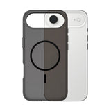 Husa pentru iPhone 17 Air, PanzerGlass® Care Flagship Urban Explorer Black MagSafe, fumuriu