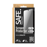 Folie de protectie pentru Samsung Galaxy S24, PanzerGlass® SAFE. Ultra-Wide Fit Screen Protector w. EasyAligner