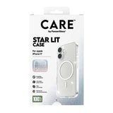 Husa pentru iPhone 17, PanzerGlass® Care Flagship Urban Explorer Star Lit White MagSafe, transparenta