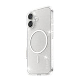Husa pentru iPhone 17, PanzerGlass® Care Flagship Urban Explorer Star Lit White MagSafe, transparenta
