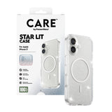 Husa pentru iPhone 17, PanzerGlass® Care Flagship Urban Explorer Star Lit White MagSafe, transparenta
