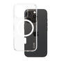 Husa pentru iPhone 16 Pro, PanzerGlass® Care Flagship Urban Combat White MagSafe, transparenta