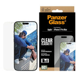 Folie de protectie pentru iPhone 17 Pro Max, PanzerGlass® Classic Fit Screen Protector w. EasyAligner