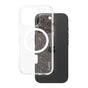 Husa pentru iPhone 16 Pro, PanzerGlass® Care Flagship Urban Combat Star Lit White MagSafe, transparenta