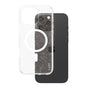 Husa pentru iPhone 16 Pro Max, PanzerGlass® Care Flagship Urban Combat Star Lit White MagSafe, transparenta