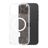 Husa pentru iPhone 16 Pro Max, PanzerGlass® Care Flagship Urban Combat Star Lit White MagSafe, transparenta